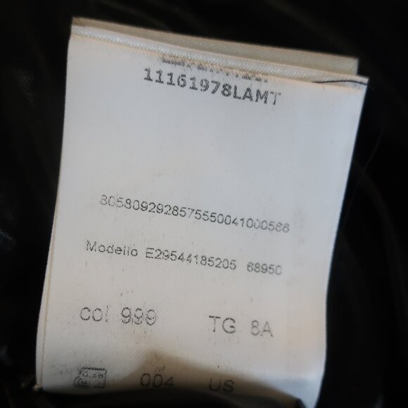 Authentic Boys Moncler 'New_Maya_Giubboto' Black Hooded Down Puffer Coat 8 Anni - Picture 13 of 14